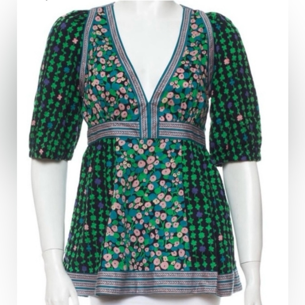 Marc Jacobs cotton floral top